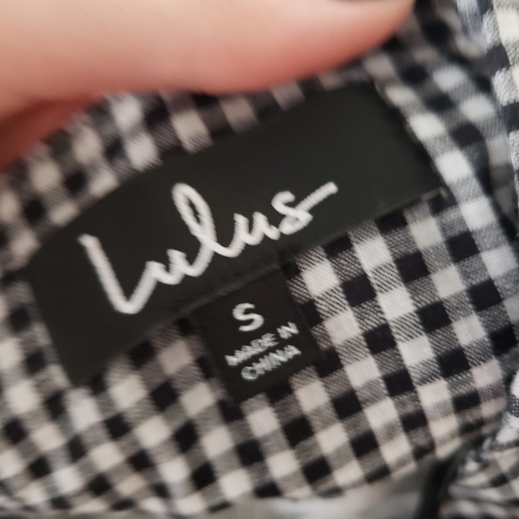 Gingham mini dress - Picture 3 of 3